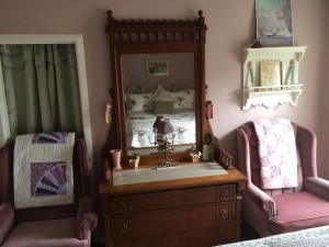 Right off I-5, The Painted Lady features many vintage pieces of furniture and decorations.